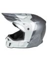 Casque cross Klim F3 Carbon pro Tilt - Gris Asphalt Monument