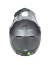Casque cross Klim F3 Carbon pro Tilt - Gris Asphalt Monument