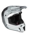 Casque cross Klim F3 Carbon pro Tilt - Gris Asphalt Monument