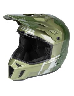 Casque cross Klim F3 Carbon pro Tilt - Vert