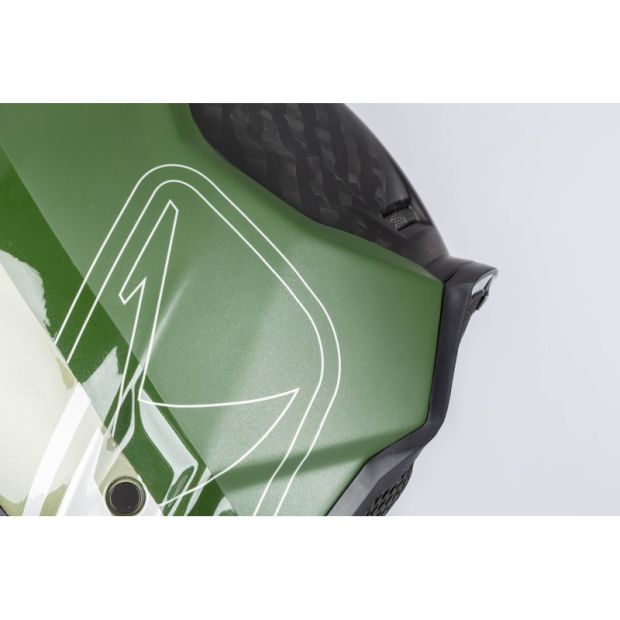 Casque cross Klim F3 Carbon pro Tilt - Vert