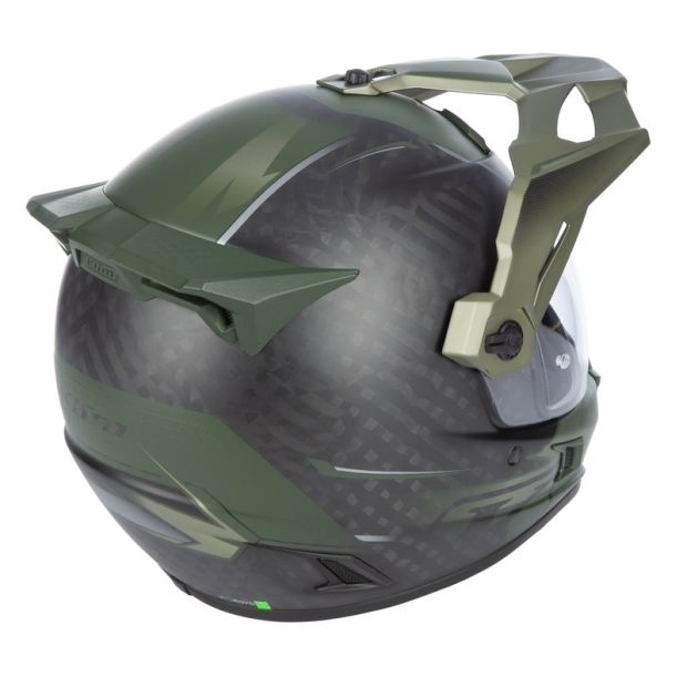 Casque KLIM Krios Pro Echo - Noir Mat Rifle Vert