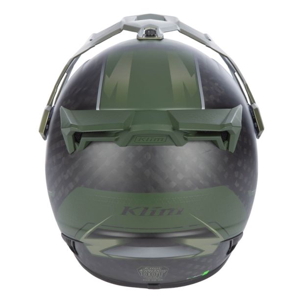 Casque KLIM Krios Pro Echo - Noir Mat Rifle Vert