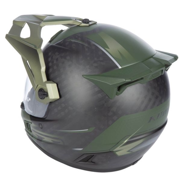 Casque KLIM Krios Pro Echo - Noir Mat Rifle Vert