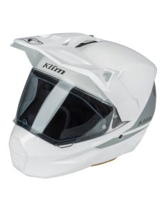 Casque KLIM X1 Alpha - Blanc gloss High Rise