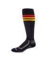Chaussettes d'été Klim Aggressor Vented Gameday - Noir Rouge Orange