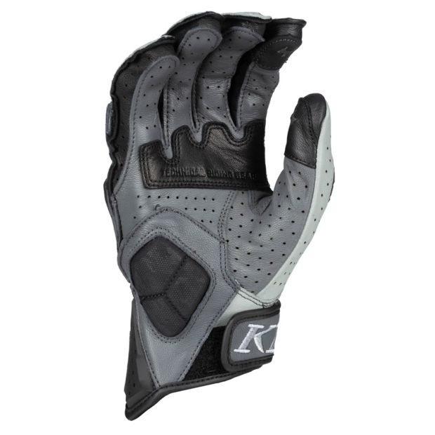 Gants moto Klim Badlands Aero Pro - Gris Monument