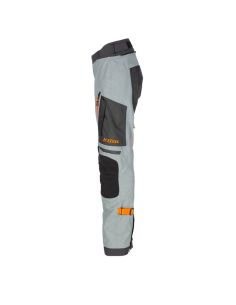 Pantalon moto adventure femme Klim Artemis - Gris Asphalt Orange 2