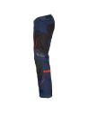 Pantalon moto adventure Klim Badlands Pro - Bleu Rouge oxide