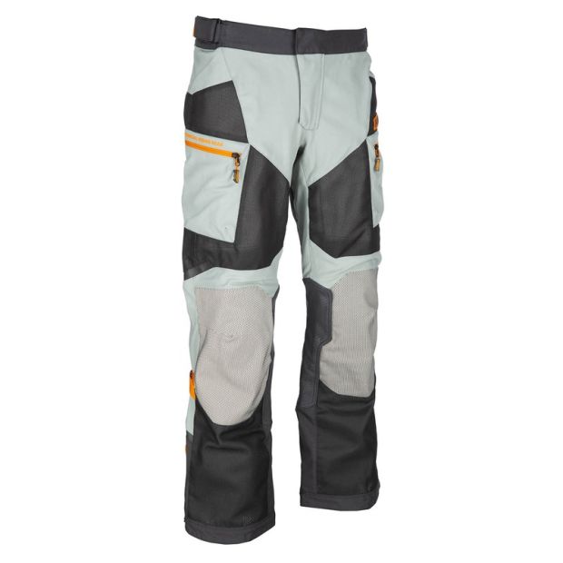 Pantalon moto adventure Klim Baja S4 - Gris Slate Peyote