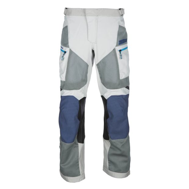 Pantalon moto adventure Klim Baja S4 - High Rise Bleu Nightfall