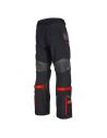 Pantalon moto adventure Klim Baja S4 - Noir Fiery Rouge