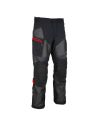Pantalon moto adventure Klim Baja S4 - Noir Fiery Rouge