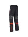 Pantalon moto adventure Klim Baja S4 - Noir Fiery Rouge