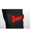 Pantalon moto adventure Klim Baja S4 - Noir Fiery Rouge