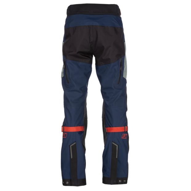 Pantalon moto adventure Klim Carlsbad - Bleu Rouge oxide