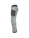 Pantalon moto adventure Klim Carlsbad - Gris Asphalt Orange