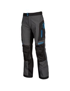 Pantalon moto jambes longues Klim Traverse - Noir Bleu Kinetik