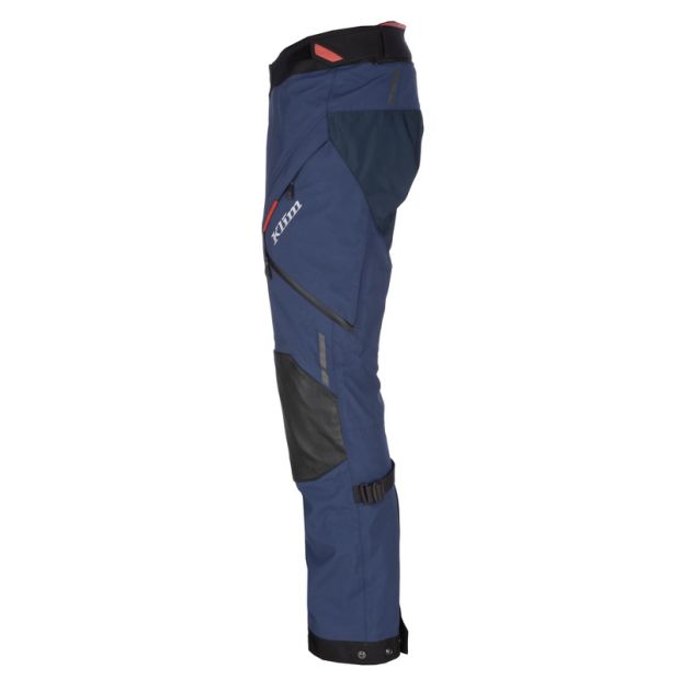Pantalon moto touring Klim Kodiak - Bleu Rouge oxide