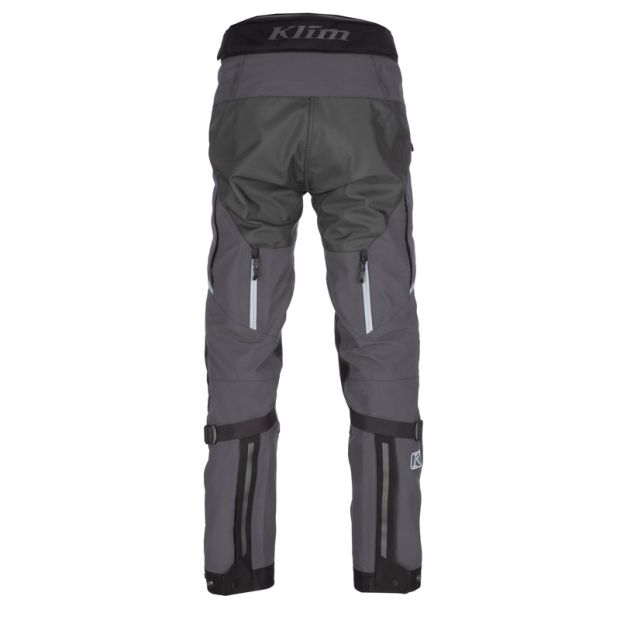 Pantalon moto touring Klim Kodiak - Gris Asphalt High Rise