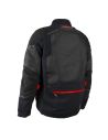 Veste moto adventure Baja S4 - Noir Fiery Rouge
