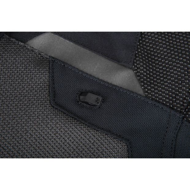 Veste moto adventure Baja S4 - Noir Fiery Rouge