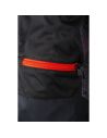 Veste moto adventure Baja S4 - Noir Fiery Rouge