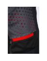 Veste moto adventure Baja S4 - Noir Fiery Rouge