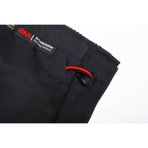 Veste moto adventure Baja S4 - Noir Fiery Rouge