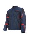 Veste moto adventure Klim Badlands Pro - Bleu Rouge oxide