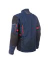 Veste moto adventure Klim Badlands Pro - Bleu Rouge oxide