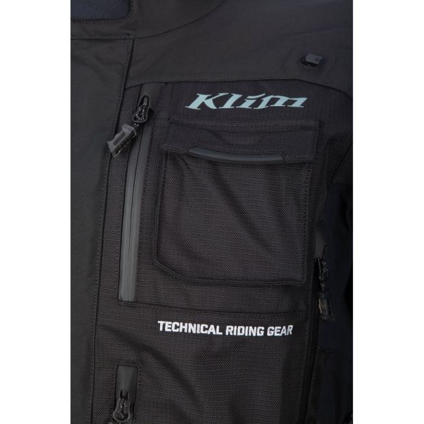 Veste moto adventure Klim Badlands Pro - Noir