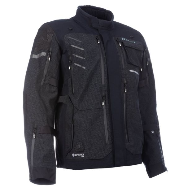 Veste moto adventure Klim Badlands Pro A3 - Noir