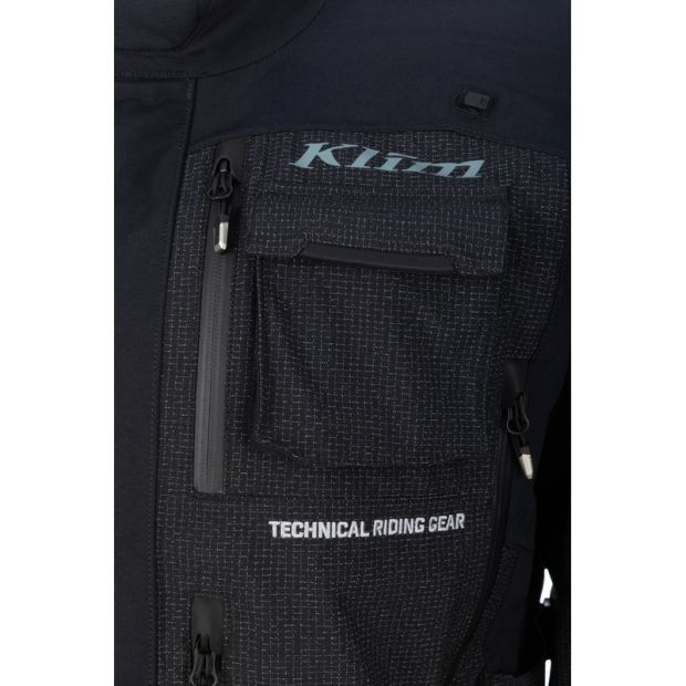 Veste moto adventure Klim Badlands Pro A3 - Noir