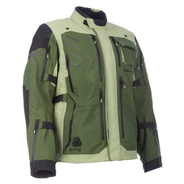 Veste moto adventure Klim Badlands Pro A3 - Rifle Vert