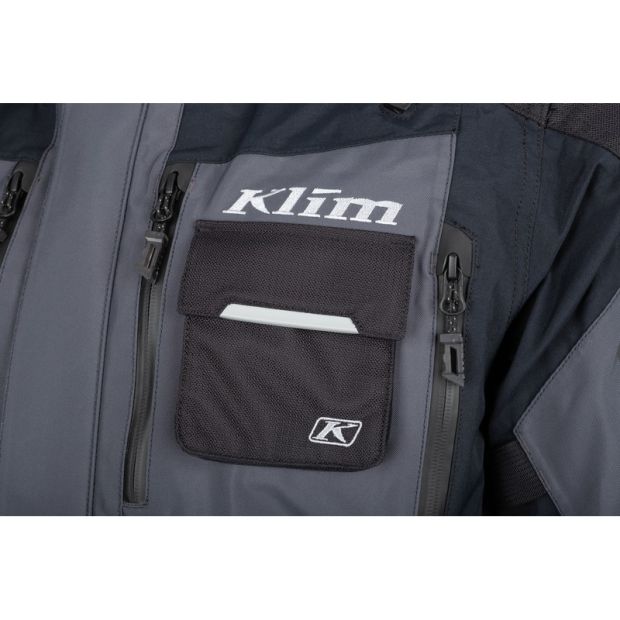 Veste moto adventure Klim Carlsbad - Stealth Noir