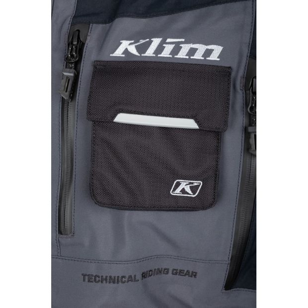 Veste moto adventure Klim Carlsbad - Stealth Noir