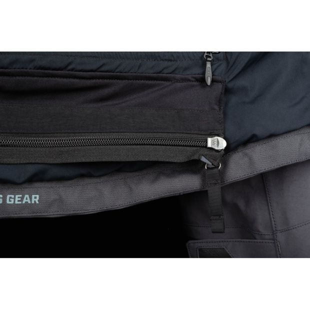 Veste moto touring Klim Kodiak - Gris Asphalt High Rise