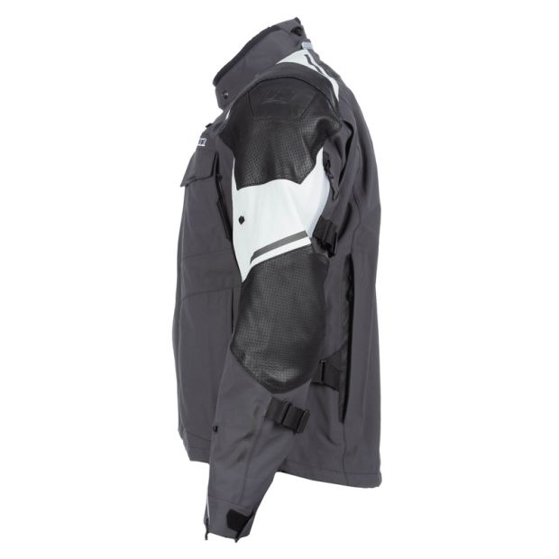 Veste moto touring Klim Kodiak - Gris Asphalt High Rise