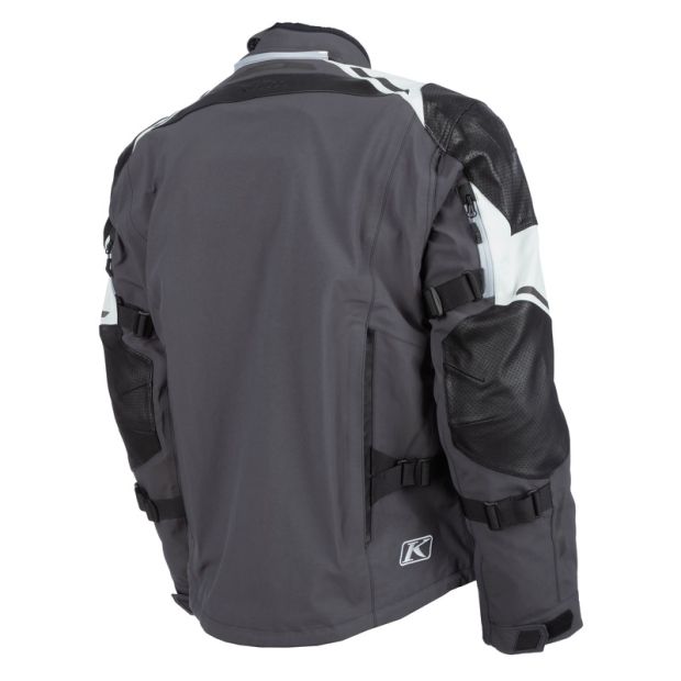 Veste moto touring Klim Kodiak - Gris Asphalt High Rise
