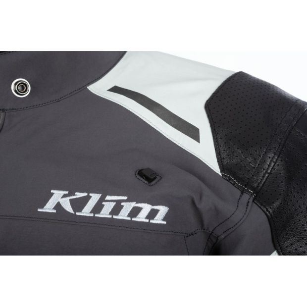 Veste moto touring Klim Kodiak - Gris Asphalt High Rise