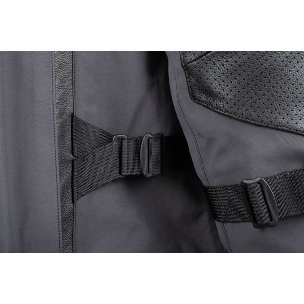 Veste moto touring Klim Kodiak - Gris Asphalt High Rise