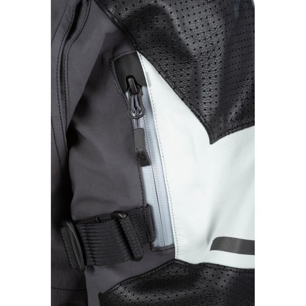 Veste moto touring Klim Kodiak - Gris Asphalt High Rise