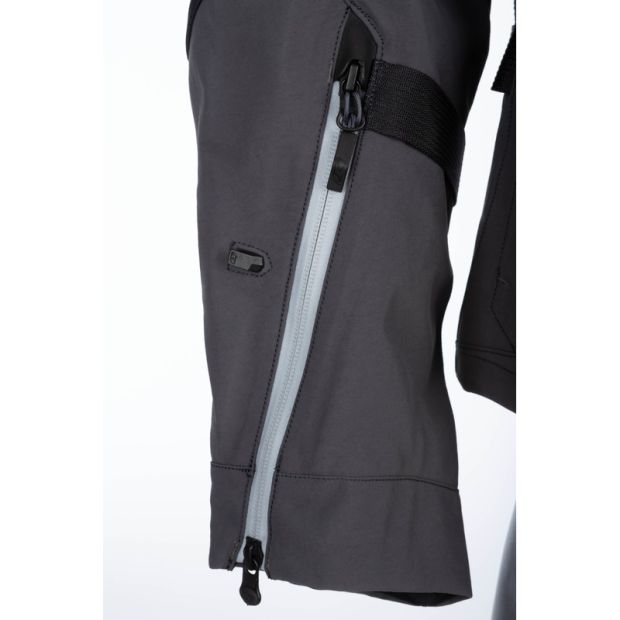 Veste moto touring Klim Kodiak - Gris Asphalt High Rise