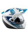 Casque KLIM Krios Pro Spectrum - Blanc Bleu