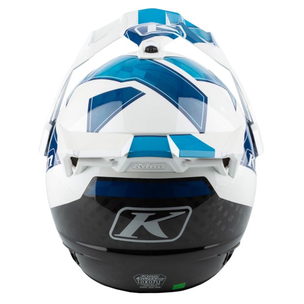 Casque KLIM Krios Pro Spectrum - Blanc Bleu