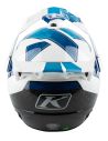 Casque KLIM Krios Pro Spectrum - Blanc Bleu