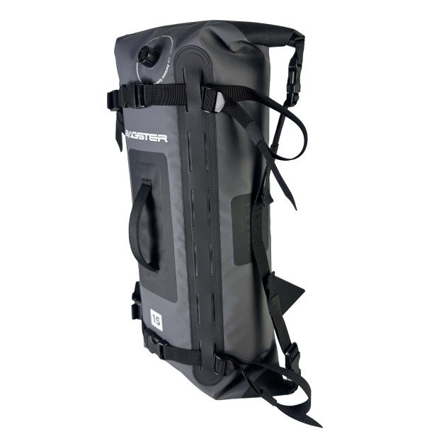 Sac de selle étanche BAGSTER Drybag 15L 15 L - Gris Noir