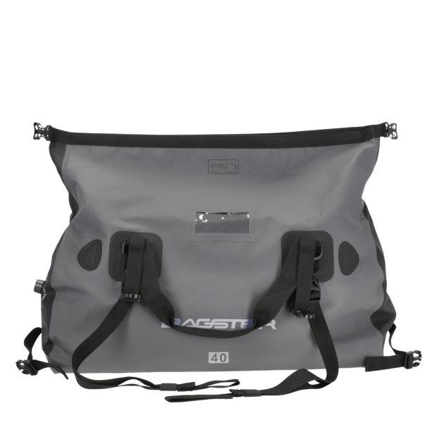 Sac de selle Drybag BAGSTER 40L 40 L - Gris Noir
