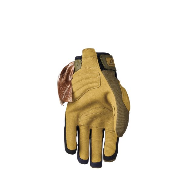 Gants moto femme vintage Five Scrambler Woman - Kaki Beige